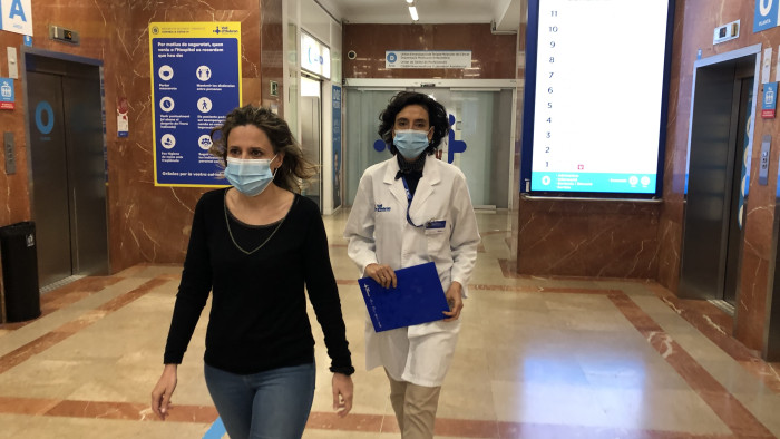 shadowing pacient professional vall d'hebron