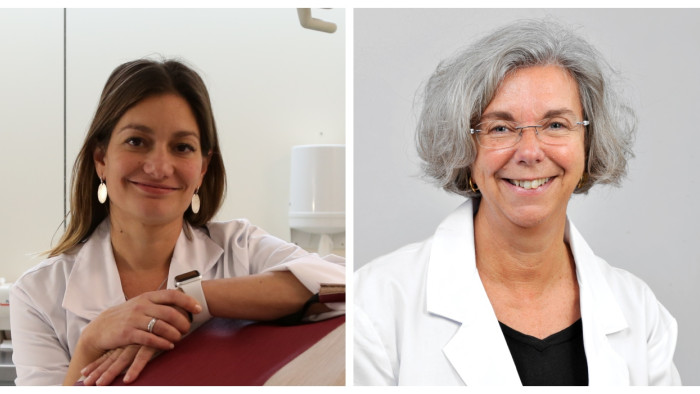 Vanessa Bueno i la Dra. Elena Carreras