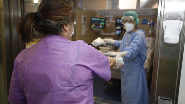 UCI covid Vall d'Hebron