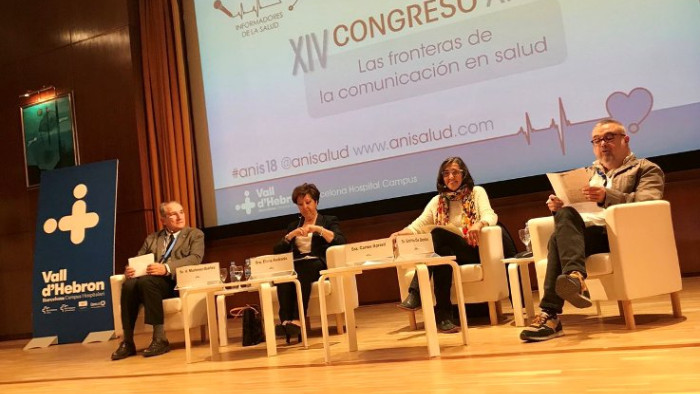 comunicació, el XIV Congrés de l'Associació Nacional d'Informadors de la Salut (ANIS)