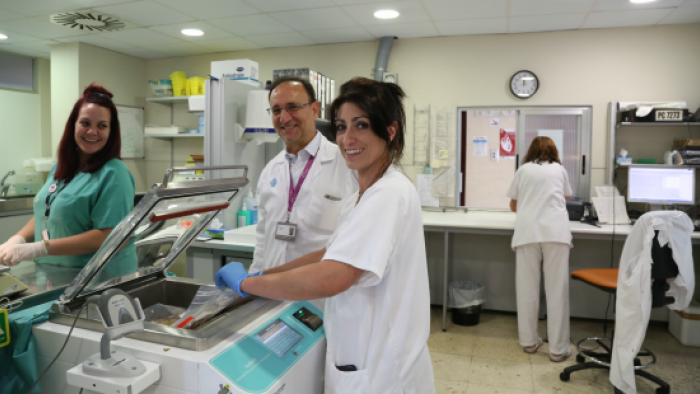 Vall d'Hebron sense formol