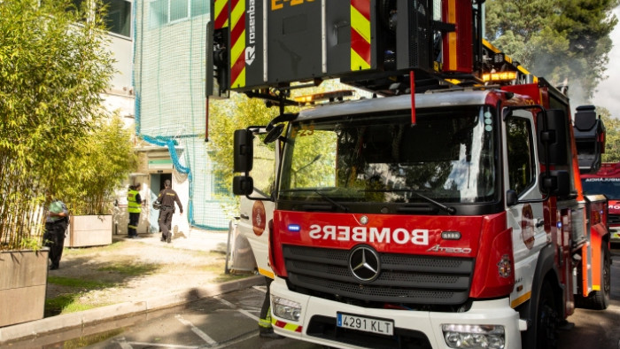 Simulacre incendi Vall d'Hebron