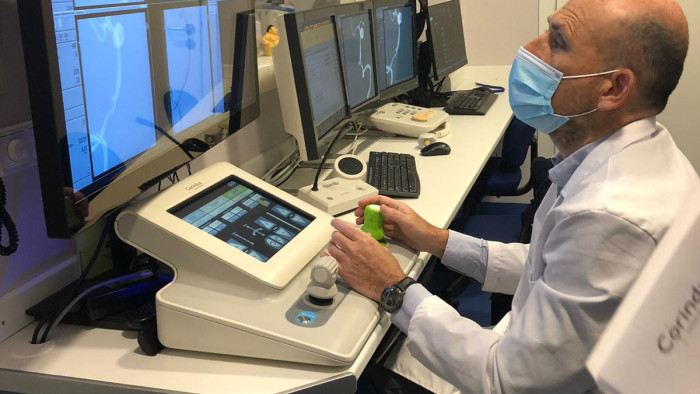 Trombectomia robòtica ictus