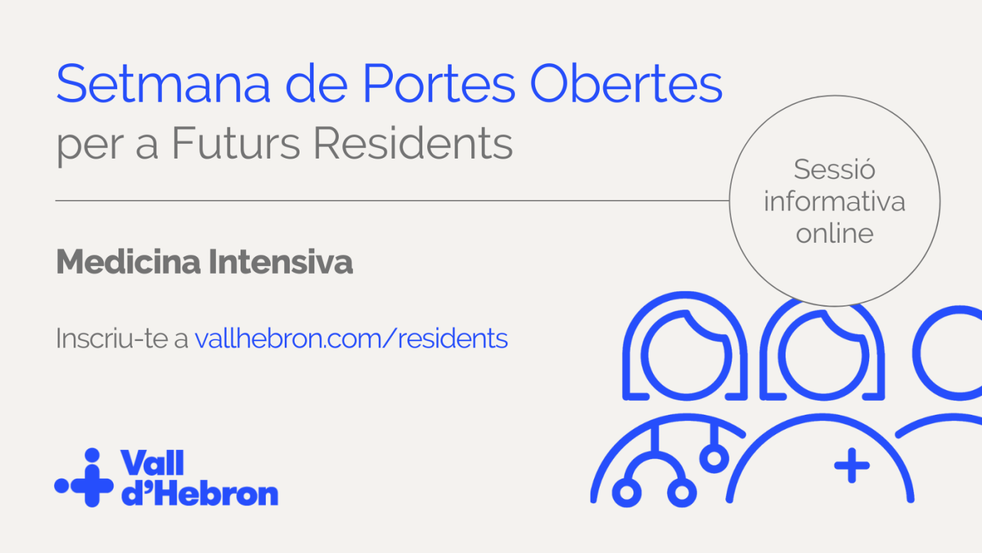 Sessió Informativa Medicina Intensiva dijous 10 a les 10.00 h